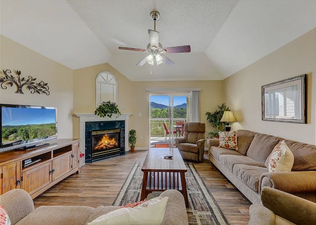 Whispering Pines Majestic View Condo 653 Two Bedroom Rental in Smoky Mountains
